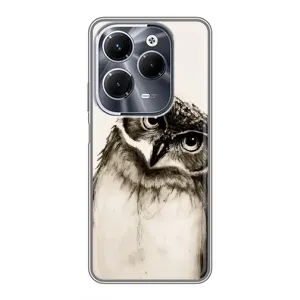 Чохол з пташками на Infinix Hot 40 Play (VPrint) (Сова)