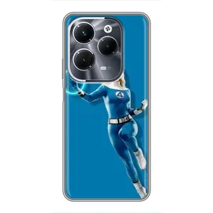 Чохол з принтом Фантастична четвірка для Infinix Hot 40 Play (Сью Сторм політ)