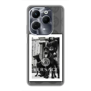 Чехлы VERSACE для Инфиникс ХОТ 40 Плей (PREMIUMPrint) (Версаче)