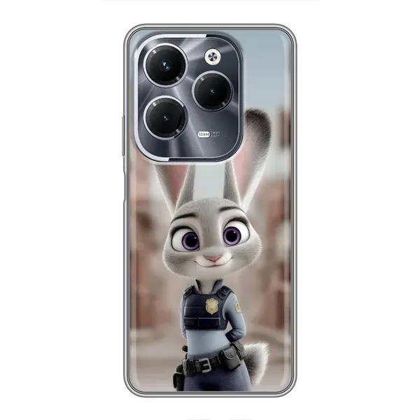 Чохол з принтом «Офіцер Джуді Гопс» для Infinix Hot 40 Play Чохол з принтом «Офіцер Джуді Гопс» для Infinix Hot 40 Play
