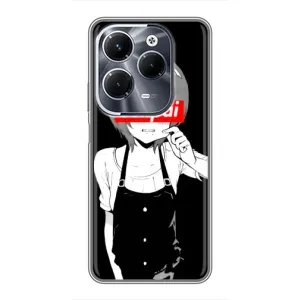 Чехлы Персонажи Аниме Наруто для Infinix Hot 40 Pro (AlphaPrint)