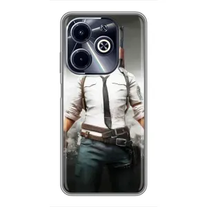 Чехол PUBG для Инфиникс ХОТ40 ай (AlphaPrint)