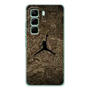 Чехлы для Infinix Hot 60 Pro - с картинкой JORDAN (AlphaPrint)