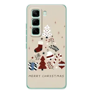 Рождественские Чехлы для Infinix Hot 60 Pro (VPrint)