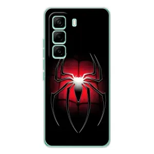 Чехол с человеком пауком для Infinix Hot 60 Pro - (AlphaPrint)
