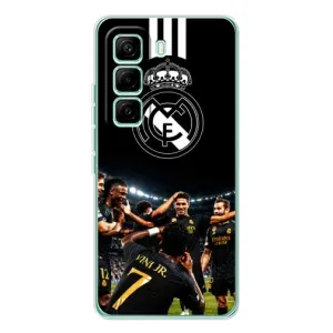 Чехол для Infinix Hot 60 Pro с принтом Реал Мадрид