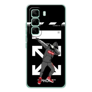 Чехол для Infinix Hot 60 Pro с картинкой Supreme (AlphaPrint)