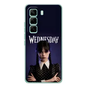 Чехлы Венсдей на Infinix Hot 60 Pro Уэнсдей (AlphaPrint)