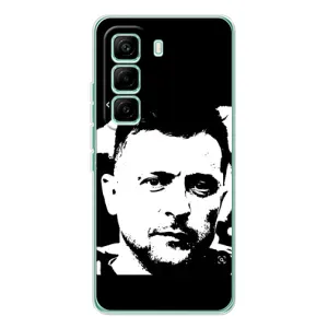 Чехол для Infinix Hot 60 Pro (AlphaPrint - с принтом Зеленского)