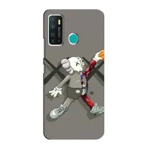 Чехлы для Infinix Hot 9 / Hot 9 Pro - Bearbrick Louis Vuitton (PREMIUMPrint) (Беарбрик Джордан)