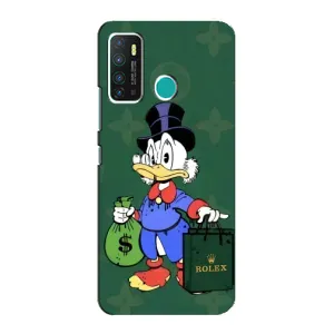 Чехлы для Infinix Hot 9 / Hot 9 Pro - Скрудж МакДак Louis Vuitton (PREMIUMPrint) (Богатая Утка)