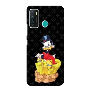 Чехлы для Infinix Hot 9 / Hot 9 Pro - Скрудж МакДак Louis Vuitton (PREMIUMPrint) (Богатство Макдака)