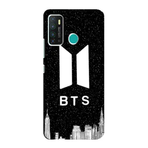 Чохли BTS для Infinix Hot 9 / Hot 9 Pro (AlphaPrint) (БТС Лого)