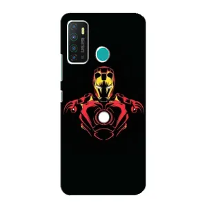 Чехлы с героями Марвел Infinix Hot 9 / Hot 9 Pro (VPrint) (Человек железный)