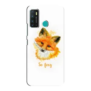 Чохли з картинкою Лисичка для Infinix Hot 9 / Hot 9 Pro (VPrint) (Дівчинка Лиса)
