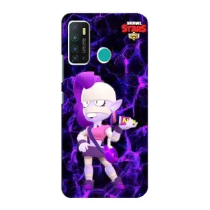 Чехлы Brawl Stars для Infinix Hot 9 / Hot 9 Pro (AlphaPrint) (Эмз Бравл Старс)