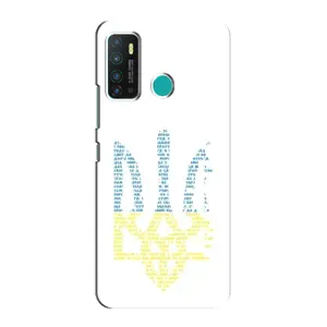 Чохли для Infinix Hot 9 / Hot 9 Pro Укр. Символіка (AlphaPrint) (Герб з букв)