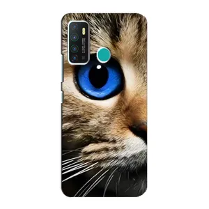 Чохли з Котиками для Infinix Hot 9 / Hot 9 Pro (VPrint) (Око кота)
