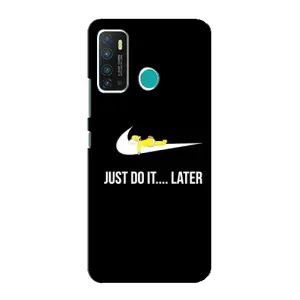 Чехол с Симпсонами для Infinix Hot 9 / Hot 9 Pro (VPrint) (Гомер Later)
