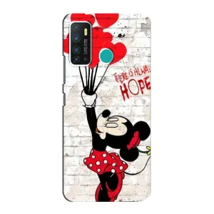 Чехол Disney Mouse Infinix Hot 9 / Hot 9 Pro (PREMIUMPrint) (Heart Minni)