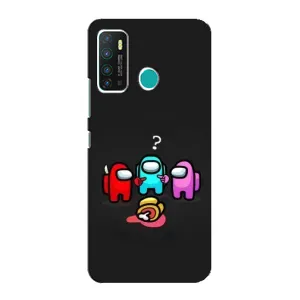 Чехол Амонг Ас для Infinix Hot 9 / Hot 9 Pro (AlphaPrint) (Импостер)
