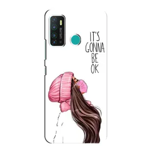 Чехол с печатью для Infinix Hot 9 / Hot 9 Pro - (Мода) (AlphaPrint) (Коронавирус)