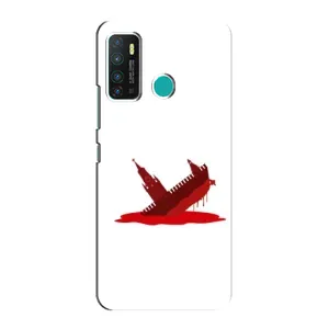 Чехол с принтом (Русский корабль...) для Інфінікс Гот 9 / Гот 9 Про (AlphaPrint) (Кремлівський Корабель)