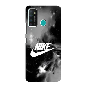 Чехол для Infinix Hot 9 / Hot 9 Pro - с принтом Найк (AlphaPrint) (Лого Найк)