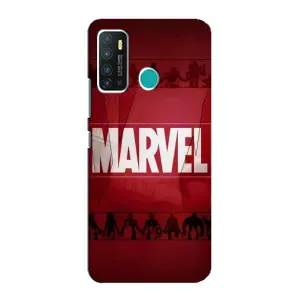 Чехол МАРВЕЛ для Инфиникс Хот 9 / Хот 9 Про (AlphaPrint) (MARVEL)