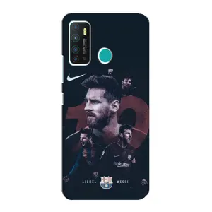 Чехлы Месси для Infinix Hot 9 / Hot 9 Pro (AlphaPrint) (Месси 10)