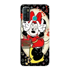Чехол Disney Mouse Infinix Hot 9 / Hot 9 Pro (PREMIUMPrint) (Минни peace)