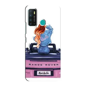 Чехол с печатью для Infinix Hot 9 / Hot 9 Pro - (Мода) (AlphaPrint) (На машине)