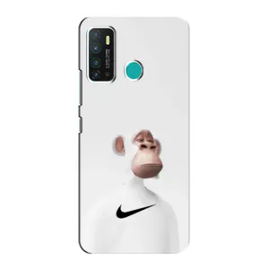 Чехлы с Обезьянами NFT для Infinix Hot 9 / Hot 9 Pro (AlphaPrint) (обезьяна NFT Nike)
