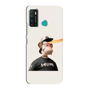 Чехлы с Обезьянами NFT для Infinix Hot 9 / Hot 9 Pro (AlphaPrint) (обезьяна NFT в очках)