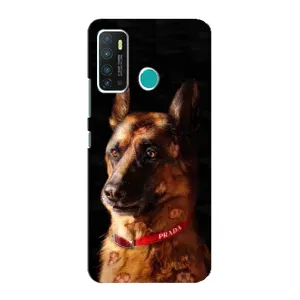 Чехлы с картинками животных Infinix Hot 9 / Hot 9 Pro (Овчарка)