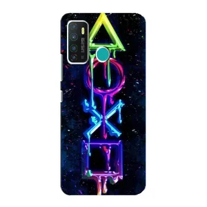 Чохли з тематикою Кіберспорт для Infinix Hot 9 / Hot 9 Pro (VPrint) (Pleystation лого)