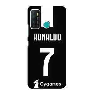 Чехол Криштиану Роналду для Infinix Hot 9 / Hot 9 Pro (AlphaPrint) (RONALDO 7)