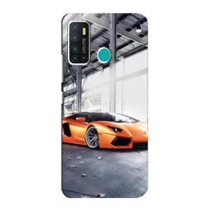 Чехлы с Машинами на Инфиникс Хот 9 / Хот 9 Про (VPrint) (Sport Car)