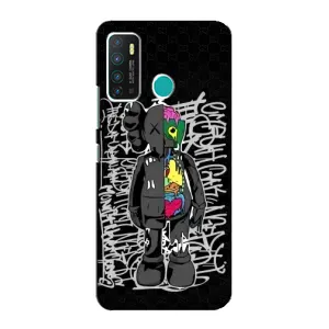 Чехлы для Infinix Hot 9 / Hot 9 Pro - Bearbrick Louis Vuitton (PREMIUMPrint) (Стиль Bearbrick)