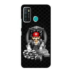 Чехлы с крутыми принтами для Infinix Hot 9 / Hot 9 Pro - (PREMIUMPrint) (Супер Марио)