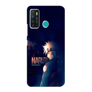 Naruto Anime Чохли для Інфінікс Гот 9 / Гот 9 Про (AlphaPrint) (тінь Наруто)