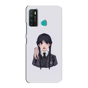 Чохли Венсдей на Infinix Hot 9 / Hot 9 Pro Уенсдей (AlphaPrint) (Венздей і Річ)