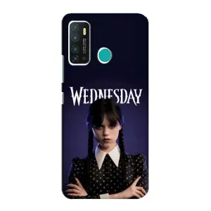 Силиконовый чехол с картинкой для Infinix Hot 9 / Hot 9 Pro (Wednesday)