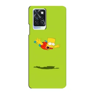 Чjхол з Сімпсонами для Infinix Note 10 Pro (VPrint) (Барт Сімпсон)