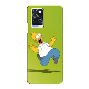 Чjхол з Сімпсонами для Infinix Note 10 Pro (VPrint) (Гомер Сімпсон)