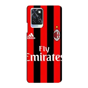 Чохли для Infinix Note 10 Pro (VPrint) - Футбольні клуби (Milan)