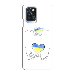 Чохол для Патріота України Infinix Note 10 Pro - (AlphaPrint) (Мир Україні)