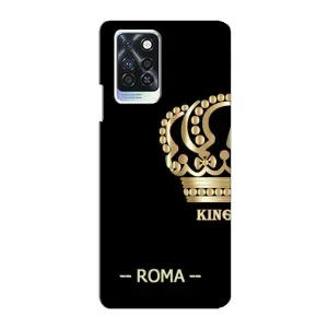 Чохли для Infinix Note 10 Pro (VPrint) - Футбольні клуби (Roma)