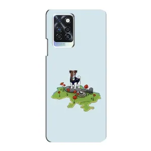 Чохли з картинкою собаки Патрон для Infinix Note 10 Pro (AlphaPrint) (Сапер Пес)