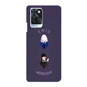 Чохли Венсдей на Infinix Note 10 Pro Уенсдей (AlphaPrint) (Венздей і подруга)